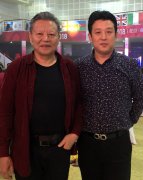 张和与中国著名表演艺术家赵小锐